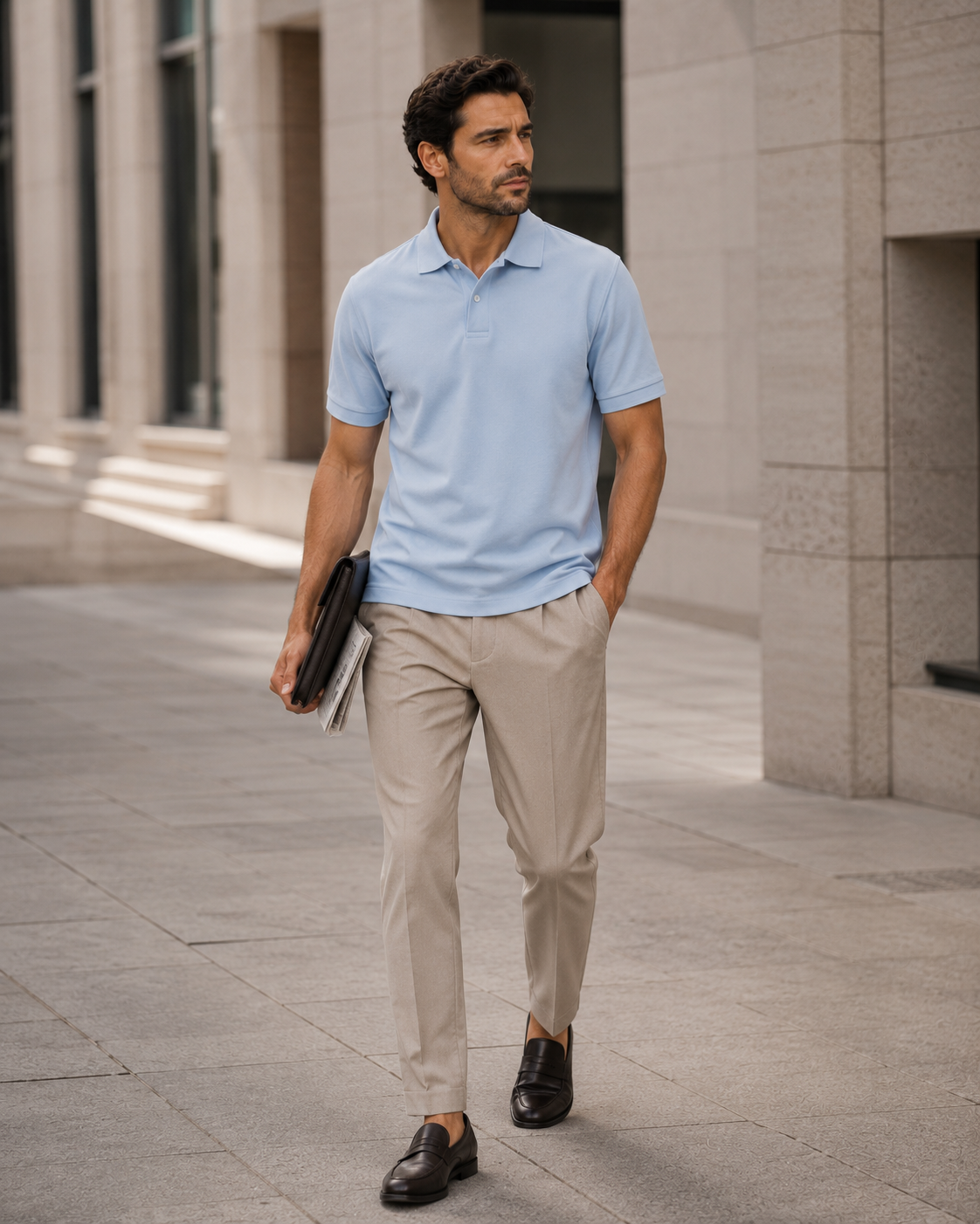 Origin Structured Polo styled for everyday wear
